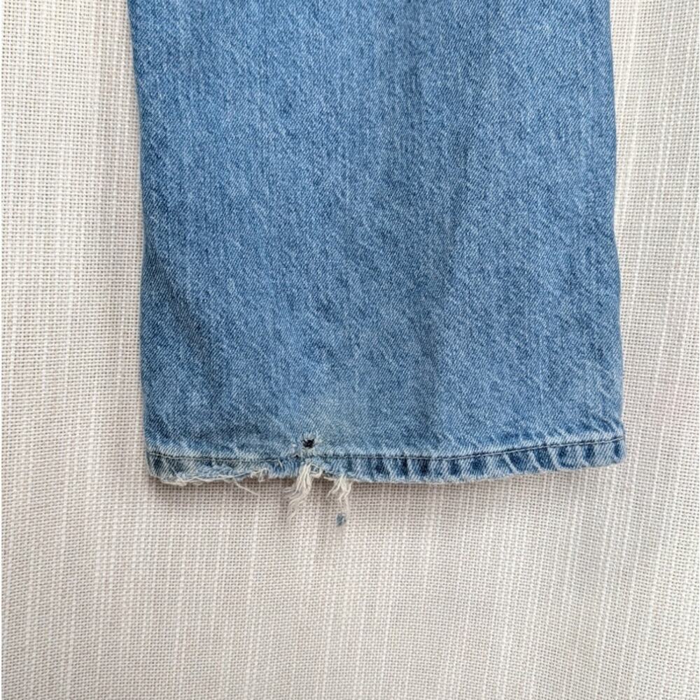 We The Free Light Blue High Rise Wide Leg Jeans - Picture 6 of 14